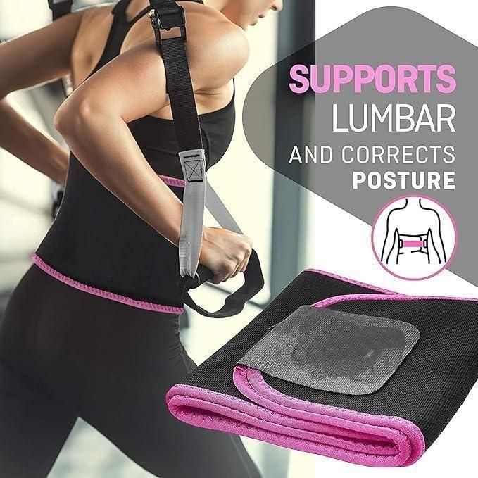Adjustable Waist Trimmer Belt - Workout Support for Men & Women